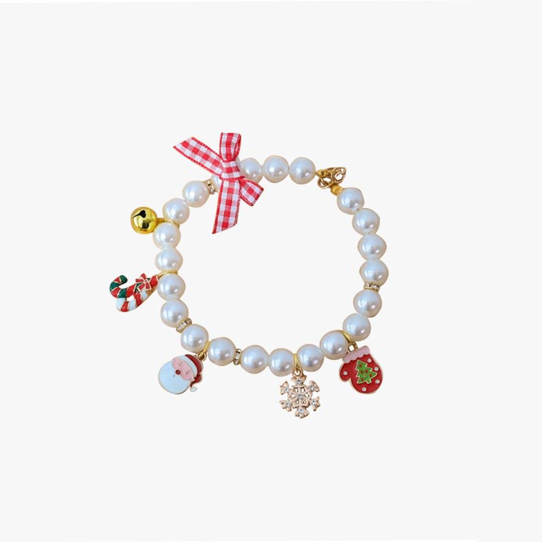 DolcePets Yılbaşı Kedi Köpek Kolyesi/Noel Baba