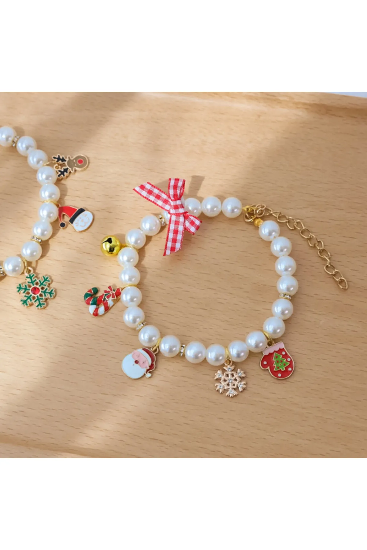 DolcePets Yılbaşı Kedi Köpek Kolyesi/Noel Baba