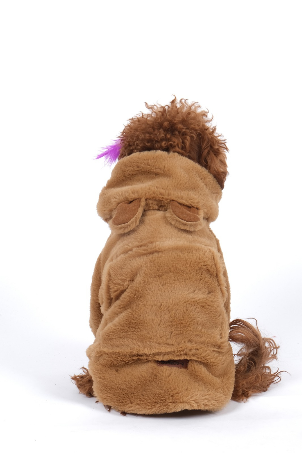 Doredog Taba Rengi Peluş Mont