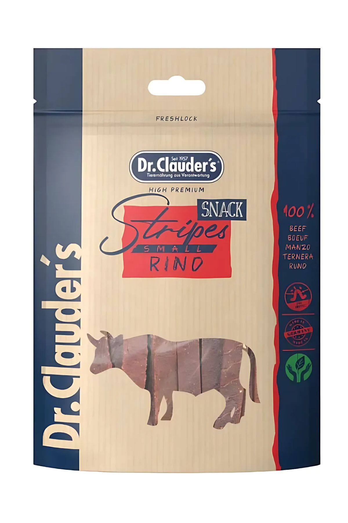 Dr. Clauders Beef Biftekli Kedi ve Köpek Ödül Çubukları 80 Gr