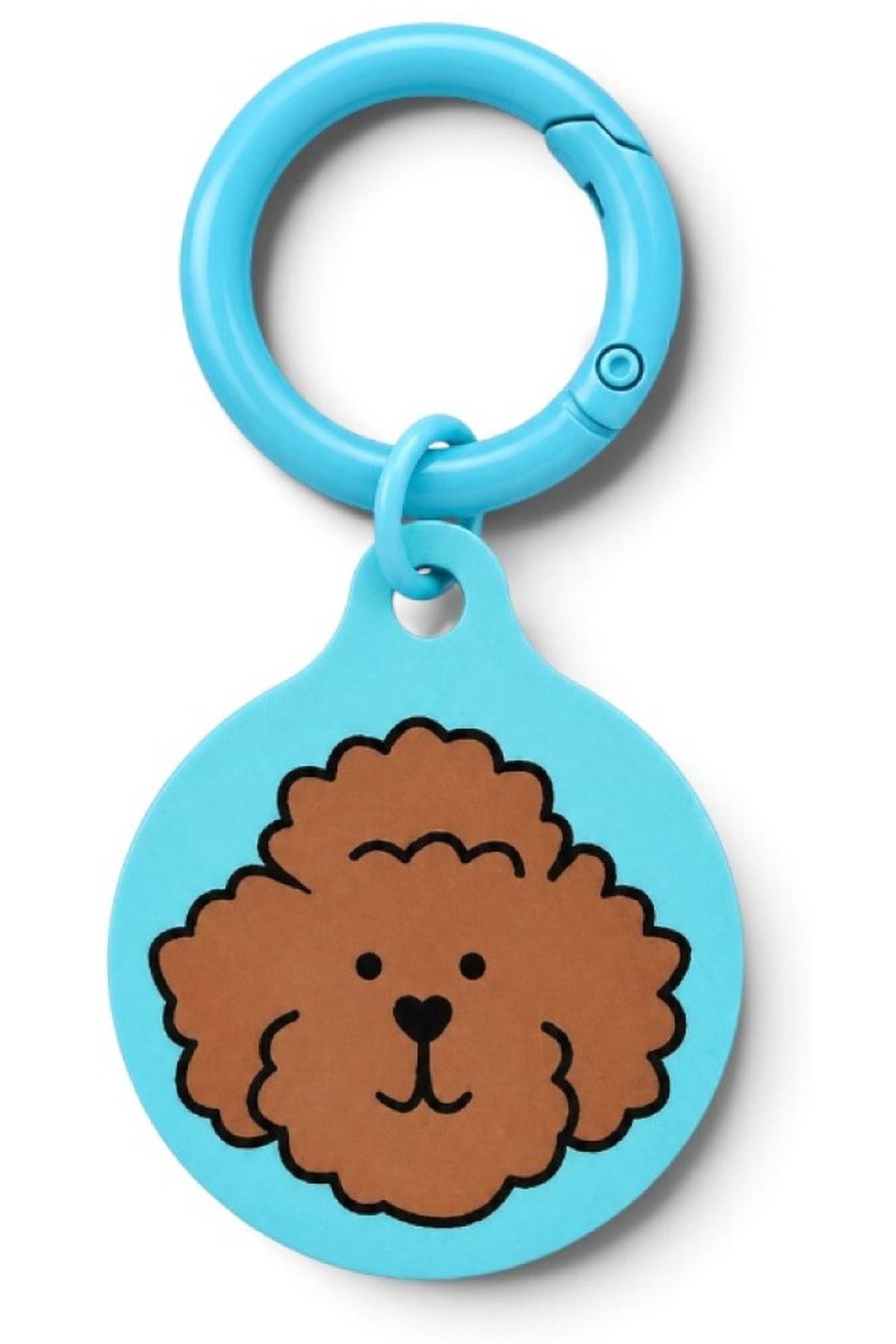 Lolidogs QR Dijital Köpek Künyesi Poodle Blue