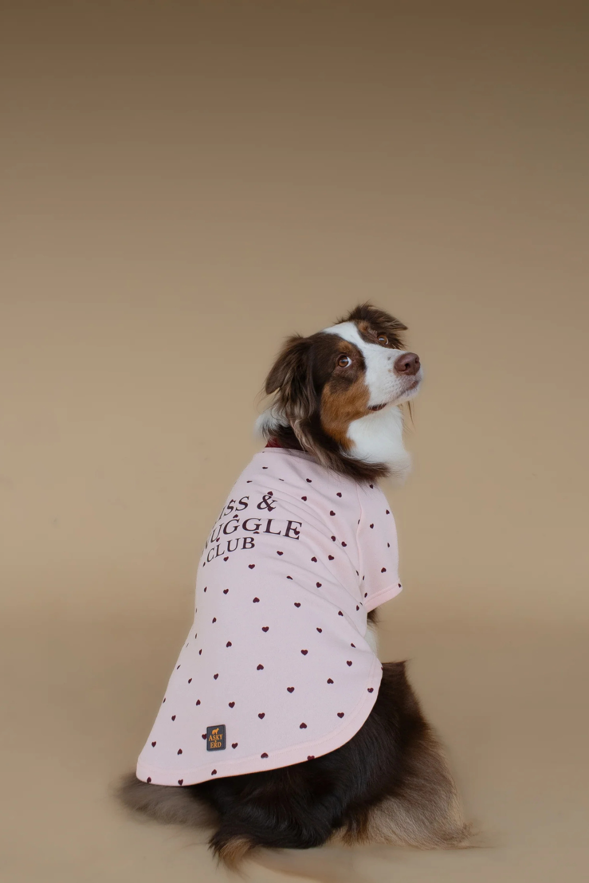 Asky&Erd Kiss & Snuggle Club Sweatshirt | Rose Mist