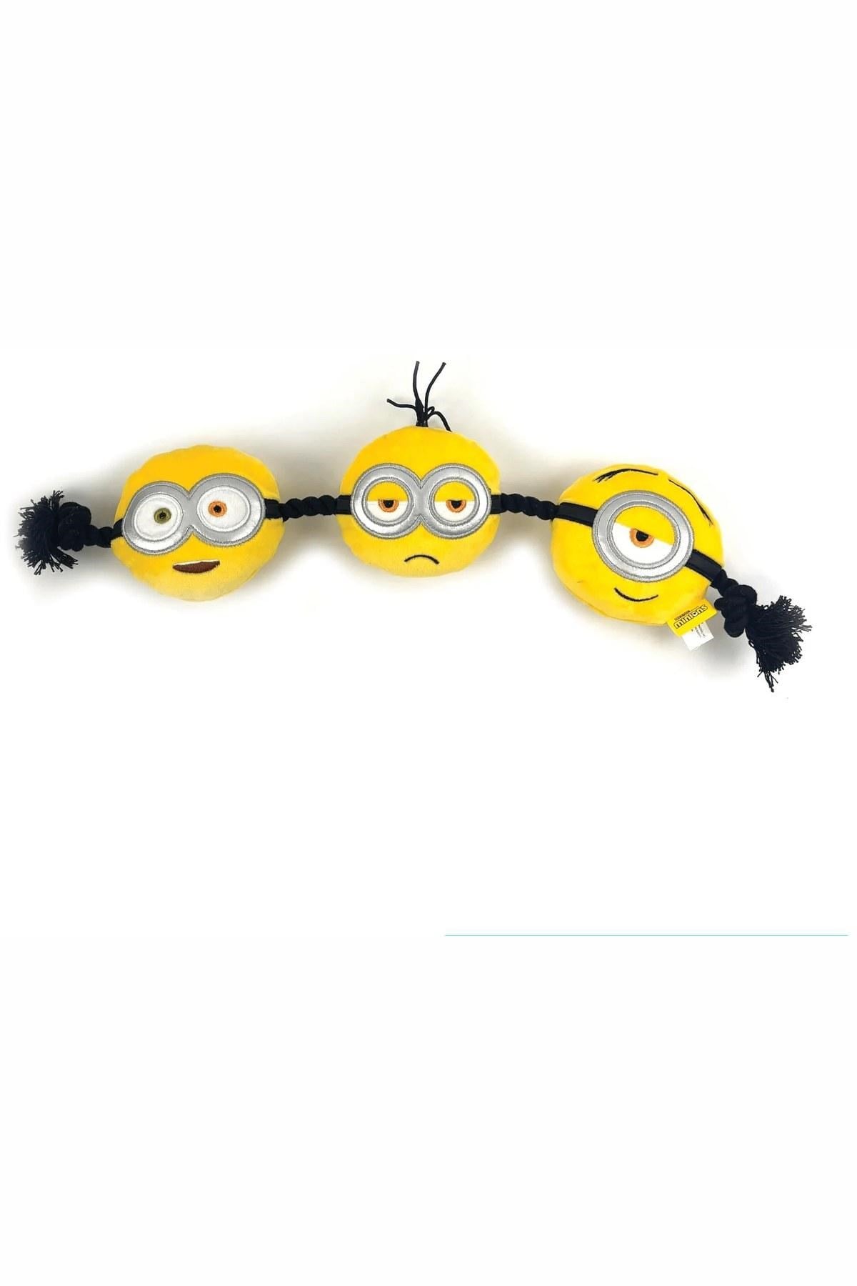 HappyPet Minion® 3-Head Rope Tug Köpek Oyuncağı