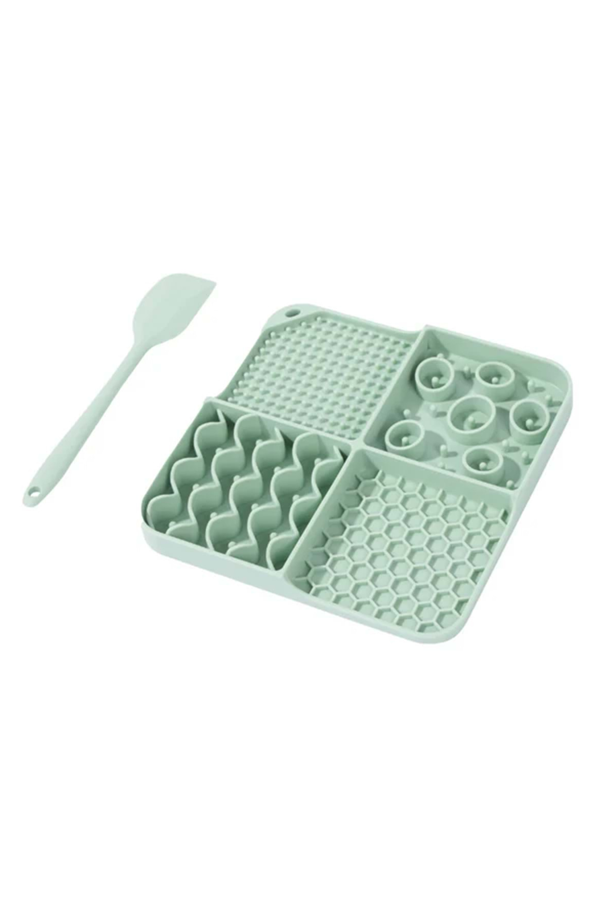 M-PETS LECCA SIVI ÖDÜL MATI KAŞIKLI SET GREEN (M)