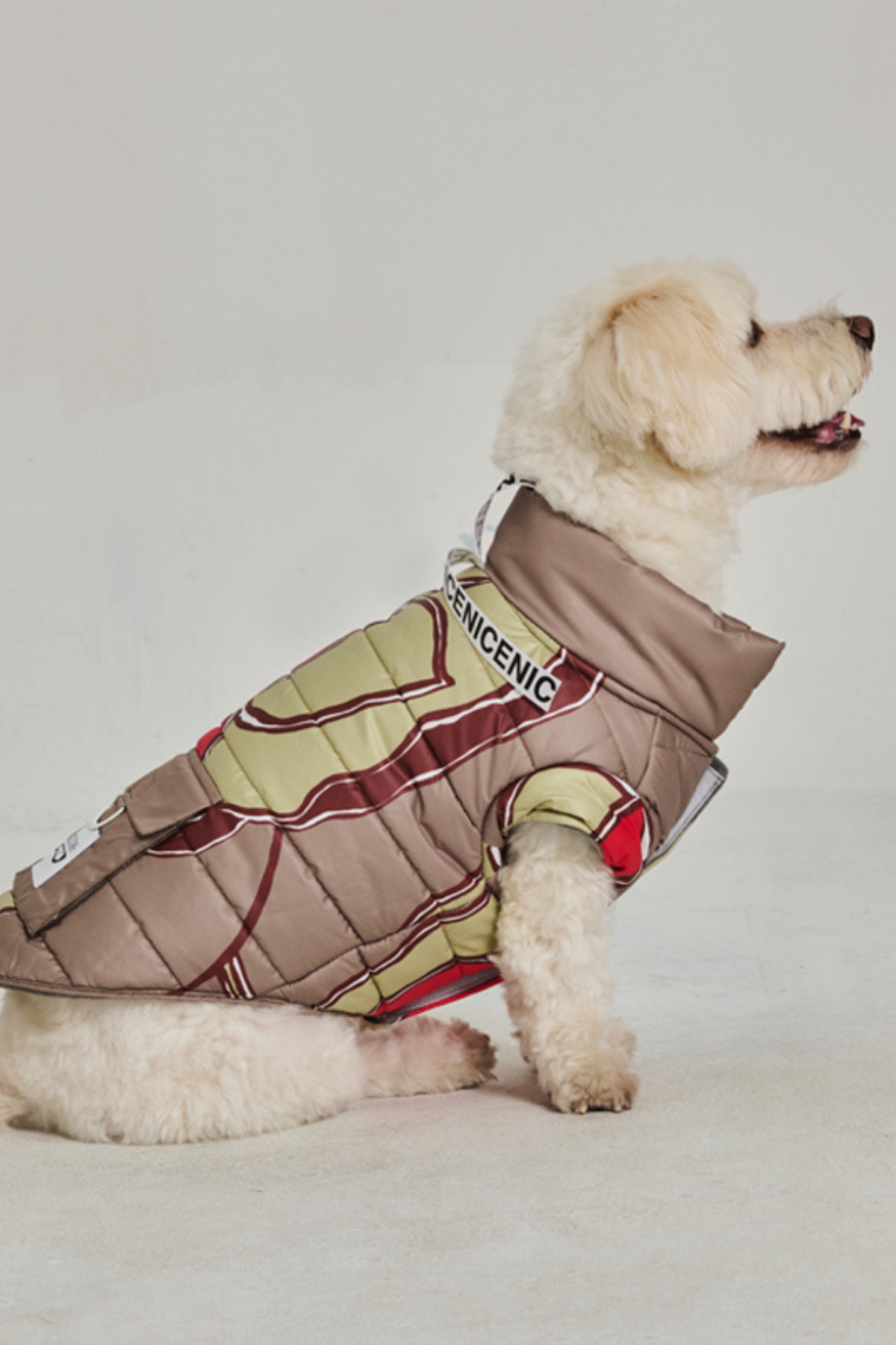 Godoist Köpek Montu Polar - Puffer Series - Boho