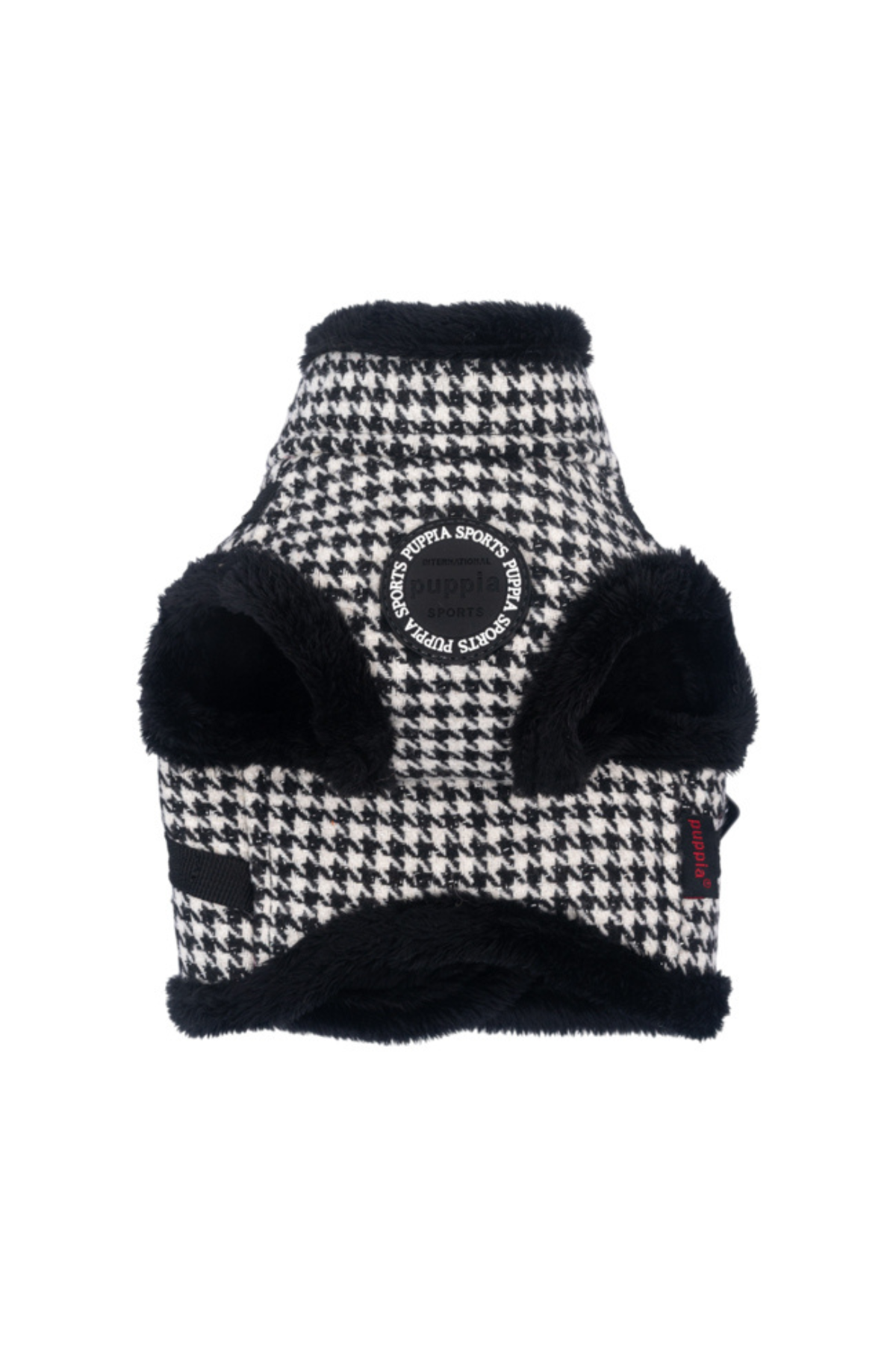 Puppia Chic Hound Harness V Köpek Göğüs Tasması Siyah