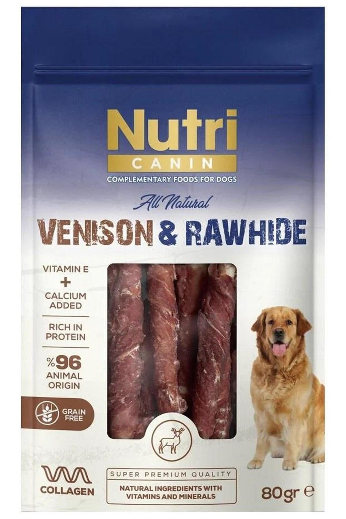 Nutri Canin Geyik Etli Sargılı Köpek Ödül Kemiği