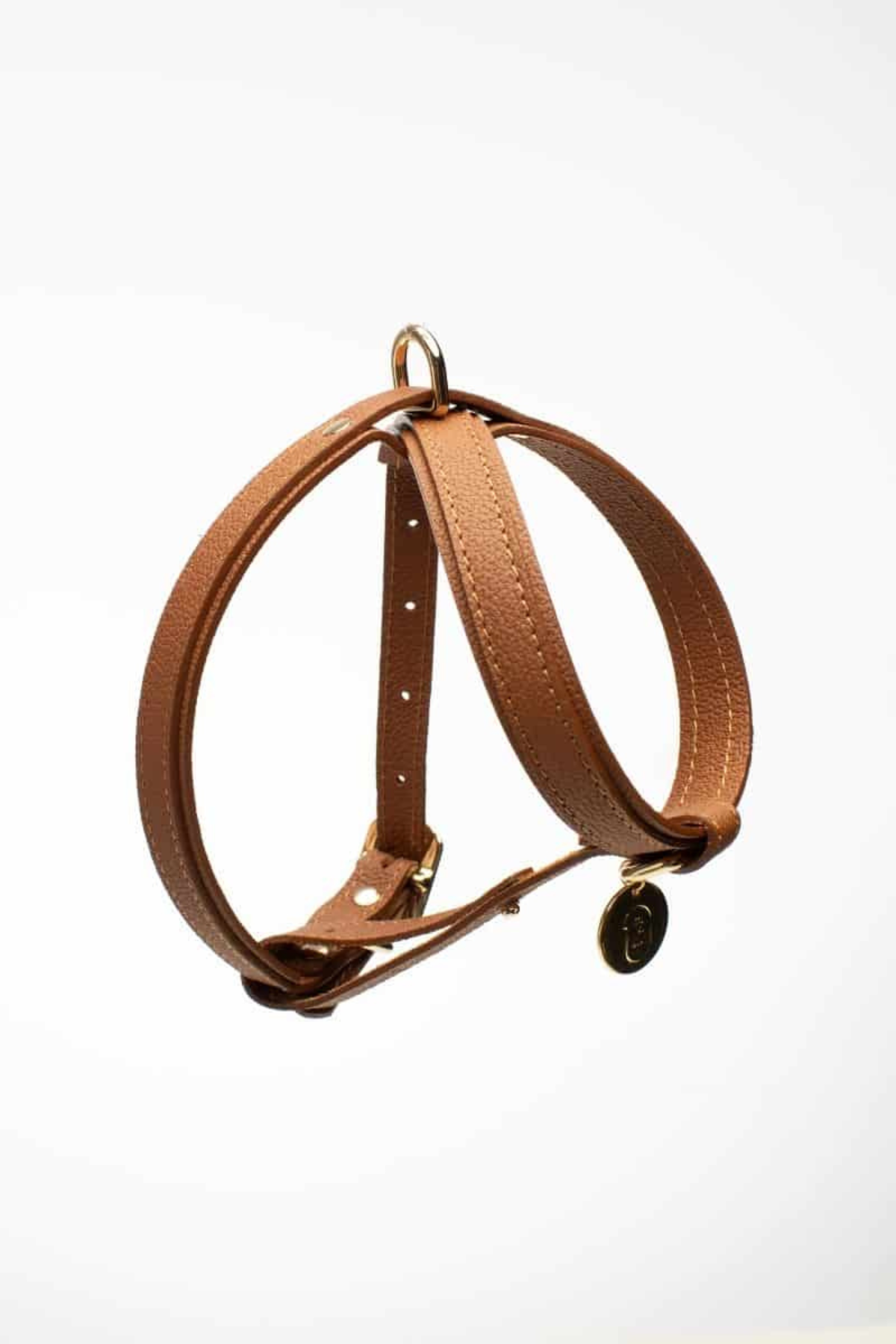 Zoe Pet Atelier New Cross Harness Köpek Göğüs Tasması Konyak