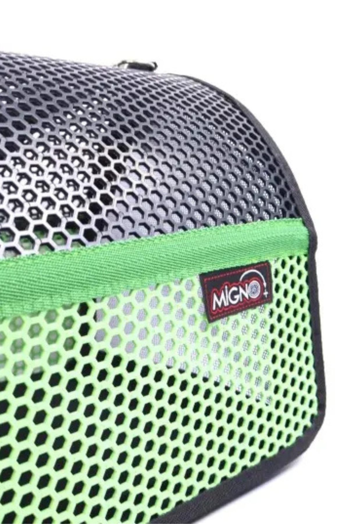 Migno Flybag Voyager Fileli Model Kedi Köpek Taşıma Çantaları - Yeşil-Siyah