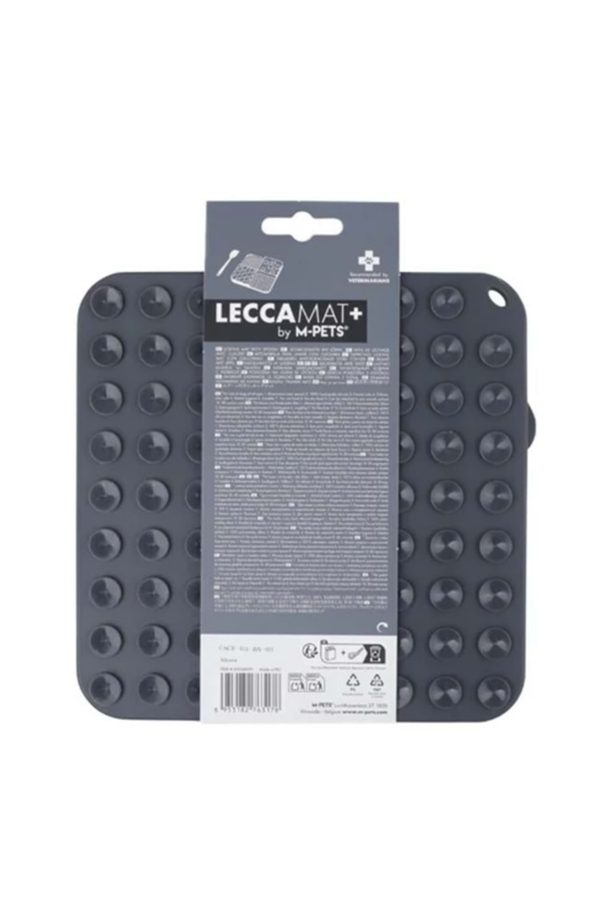 M-Pets Lecca Sıvı Ödül Matı Kaşıklı Set Black (M)