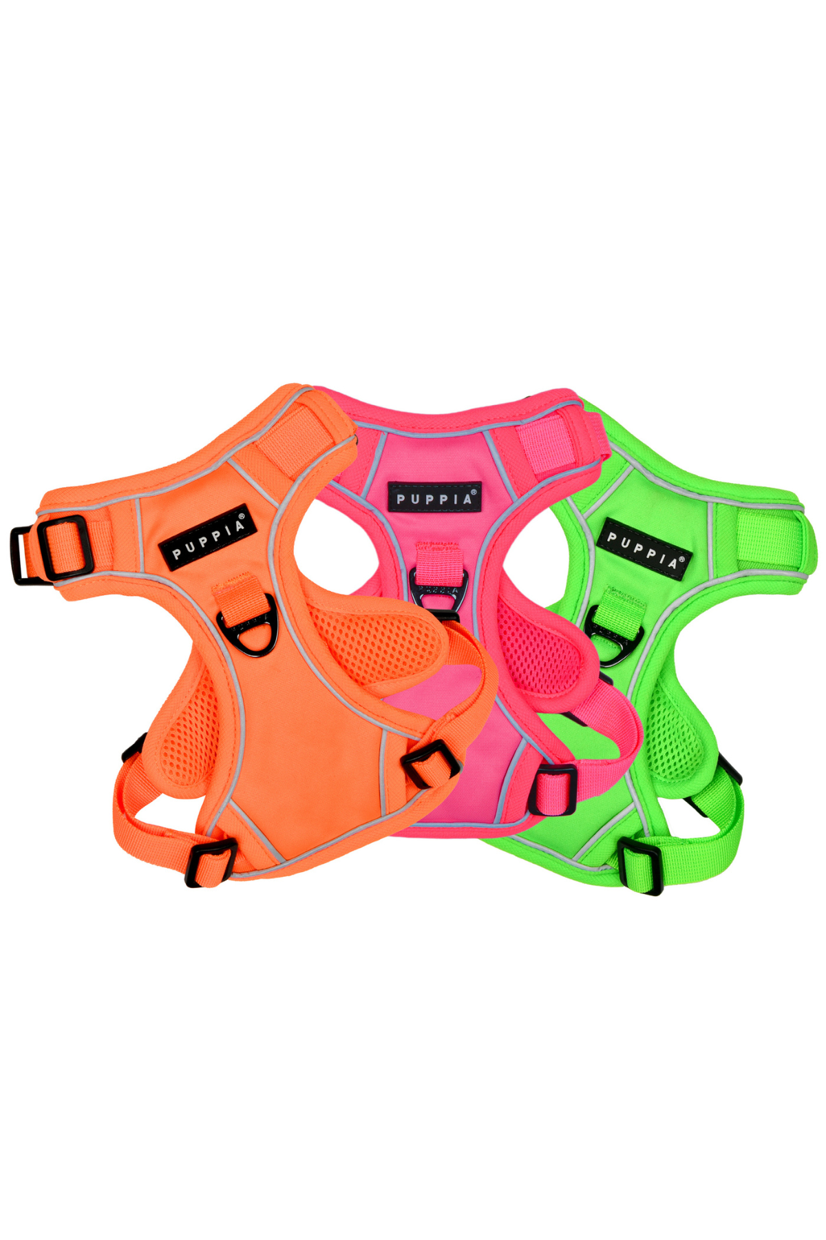 Puppia Neon Harness H Göğüs Tasması Yeşil