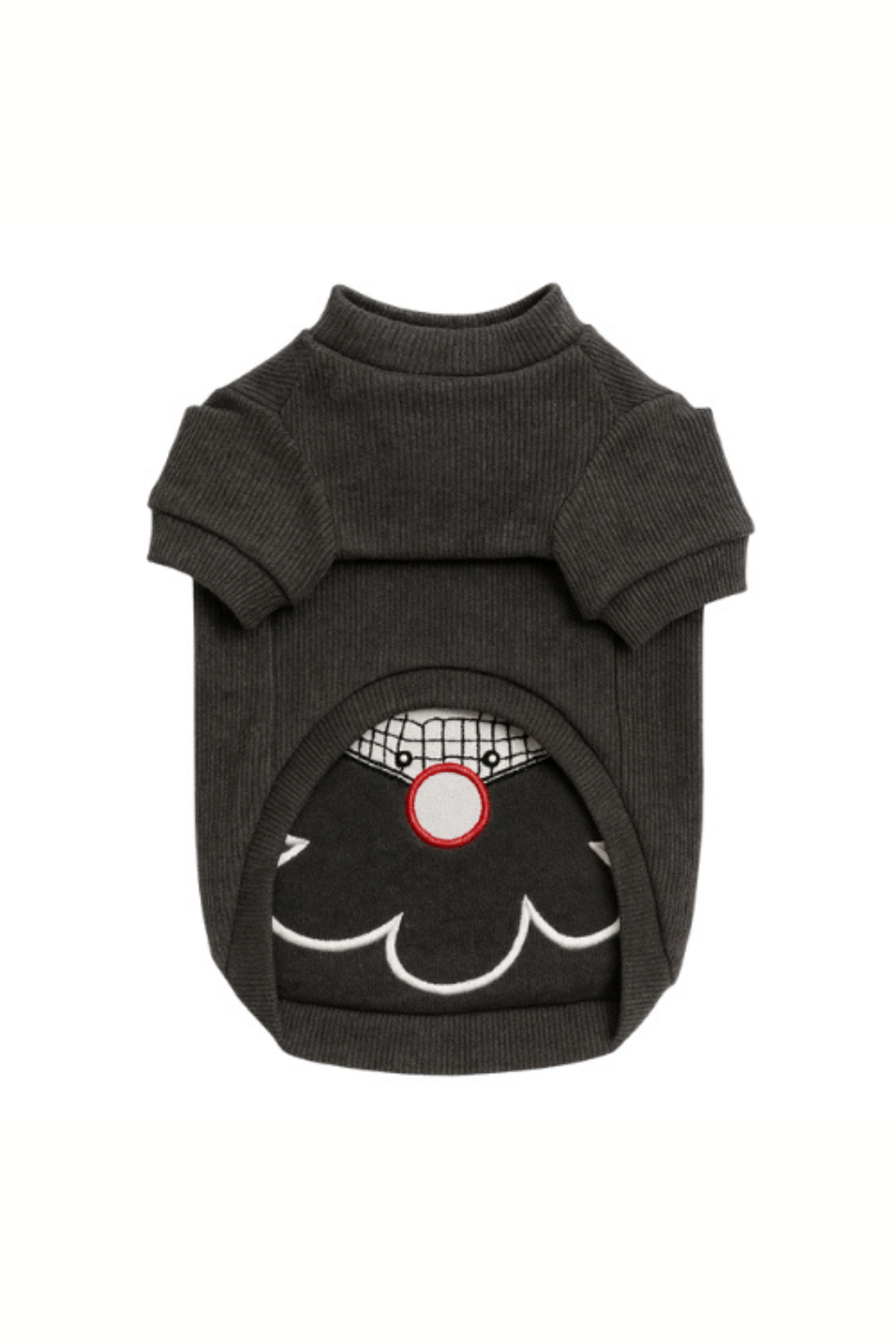 Gedyco Noel Babalı Köpek Sweatshirt Füme