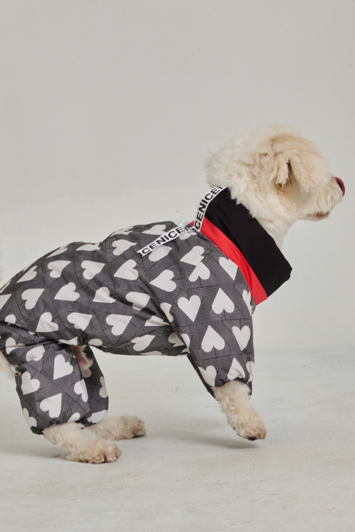 Köpek Tulumu Puffer - Jumpsuit Series - Kate