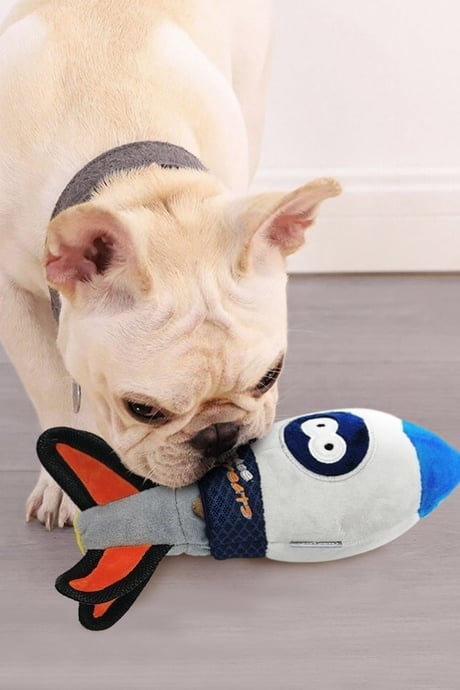 Joyser Space Treats Roket, Ödül Mamaları için File Cepli Köpek Oyuncağı