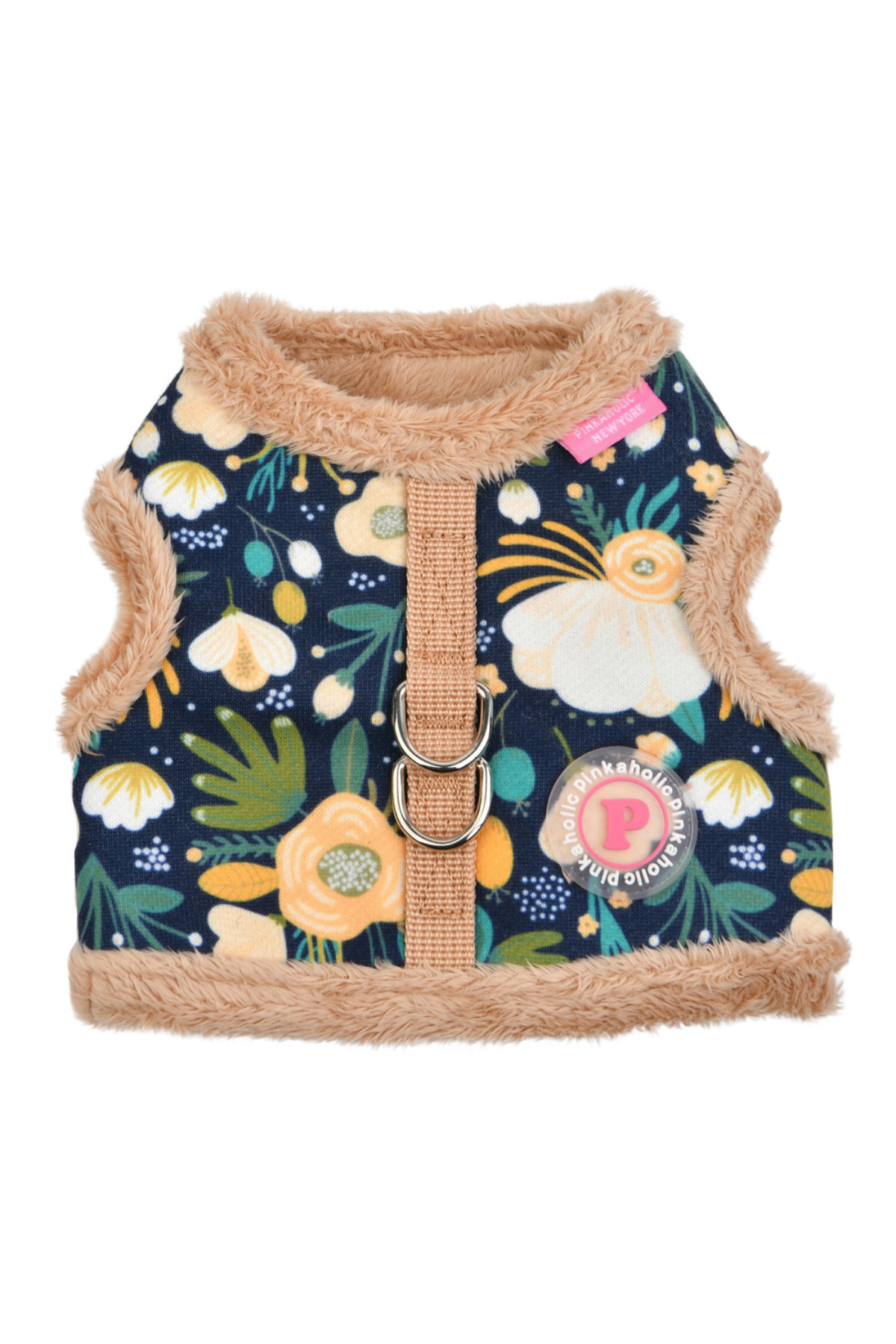 Pinkaholic New York Fleur Pinka Harness Köpek Göğüs Tasması Navy 