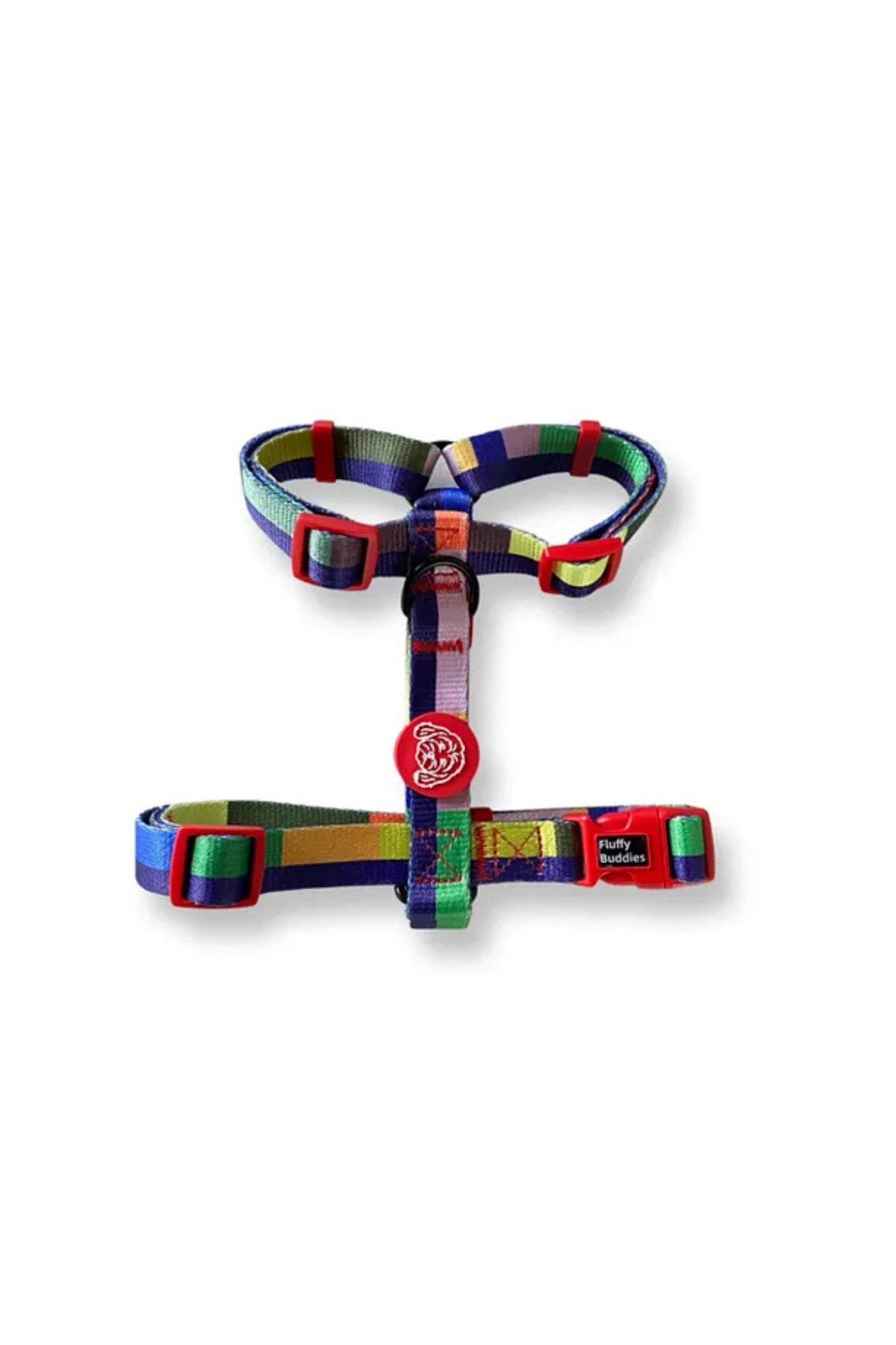 Fluffy Buddies Indigo H tipi Göğüs Tasması Medium 