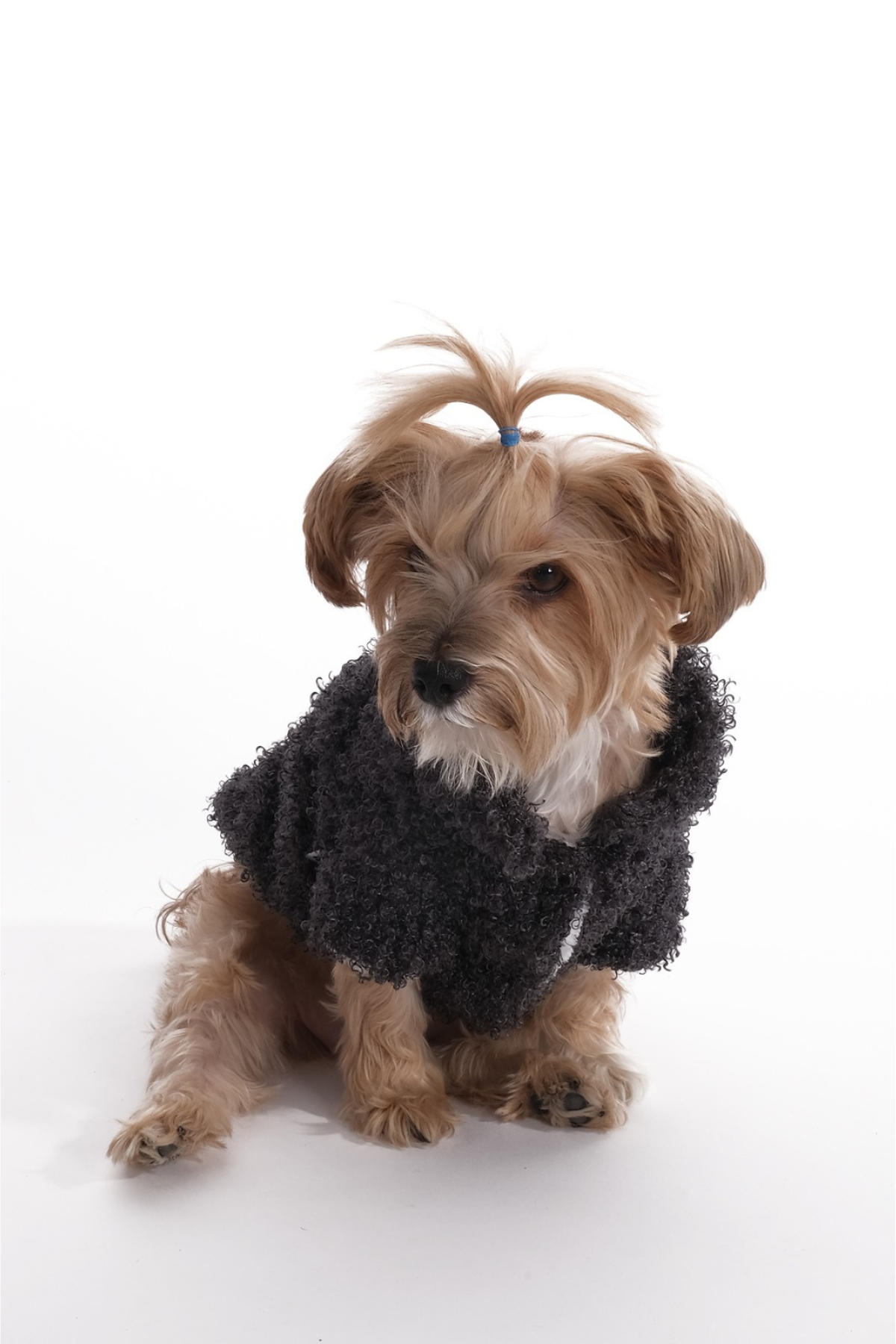 Doredog Kıvırcık Peluş Gri