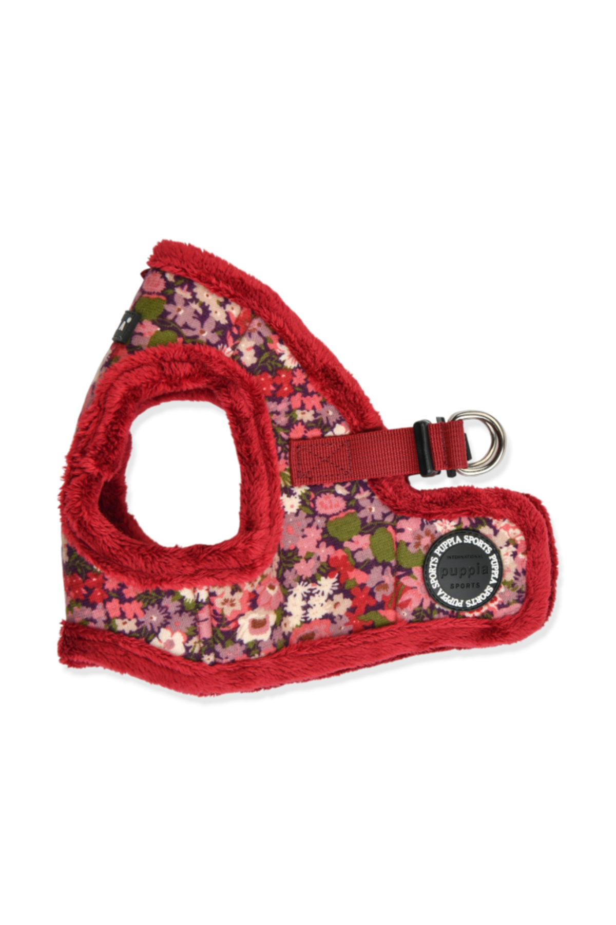 Puppia Gianni Şarap Kırmızısı Köpek Göğüs Tasması