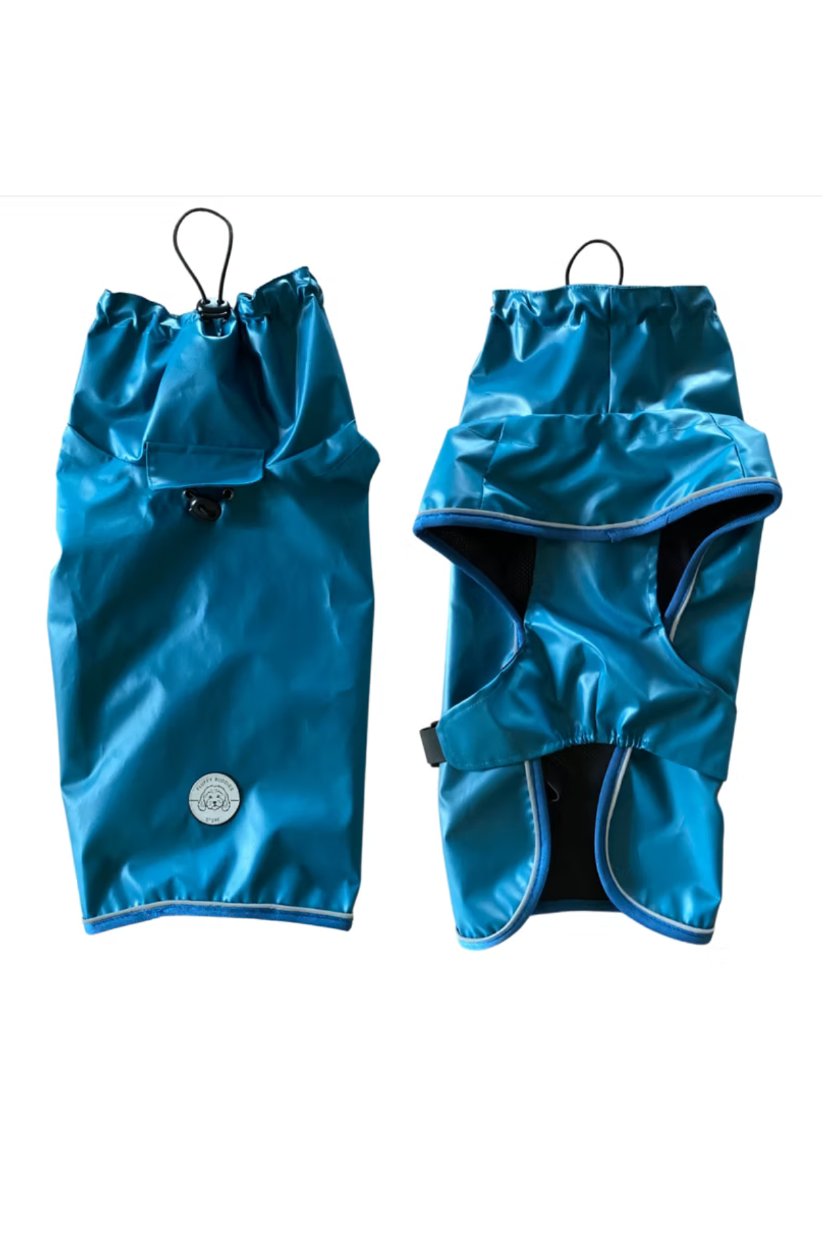 Fluffy Buddies Mavi Yağmurluk