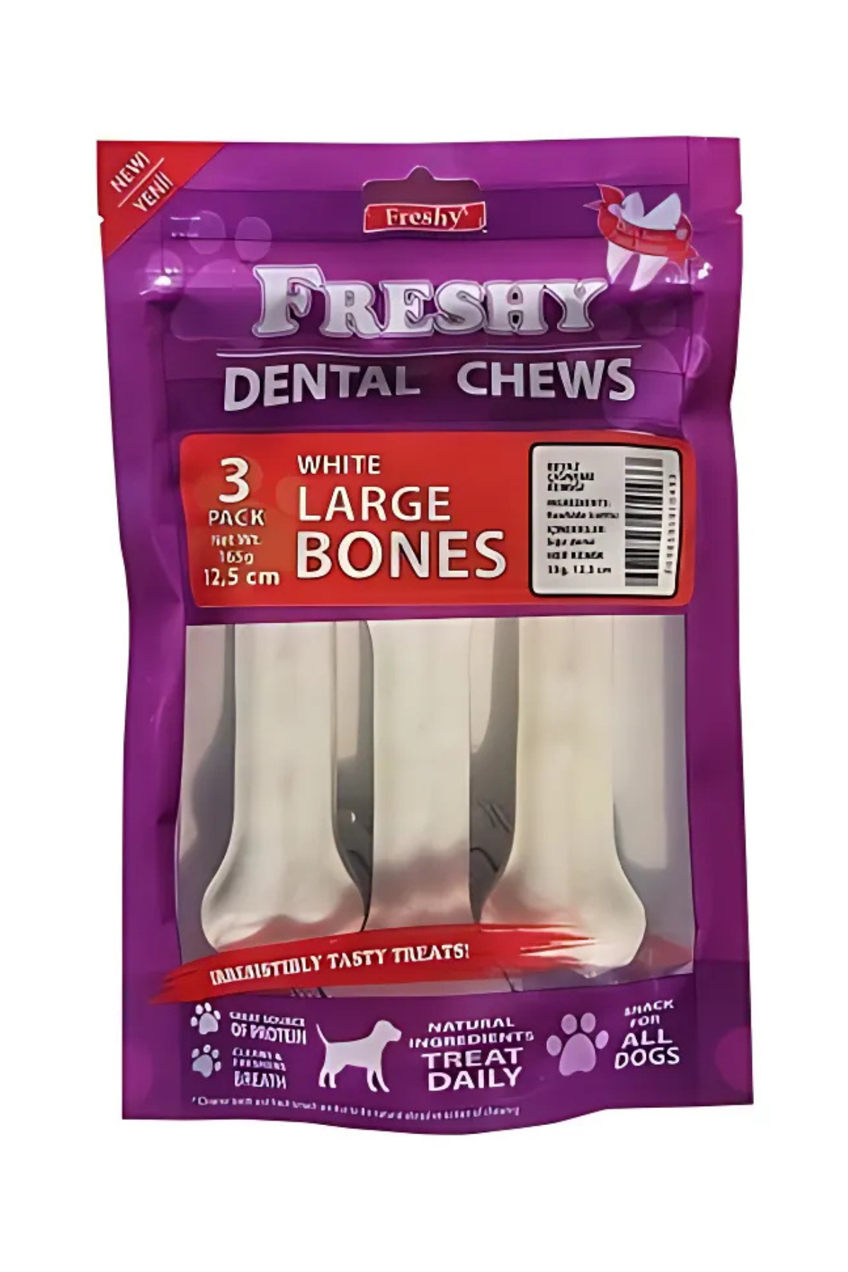 Freshy White Large Bones 3lü