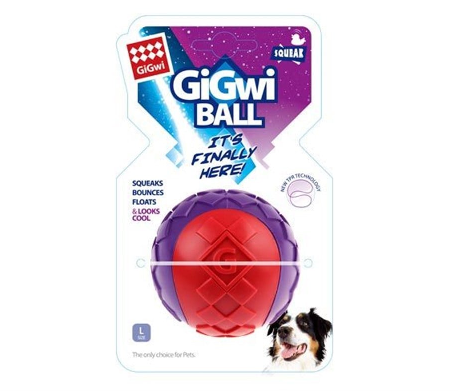 Gigwi 6298 Sert Top 7 cm Köpek Oyuncağı
