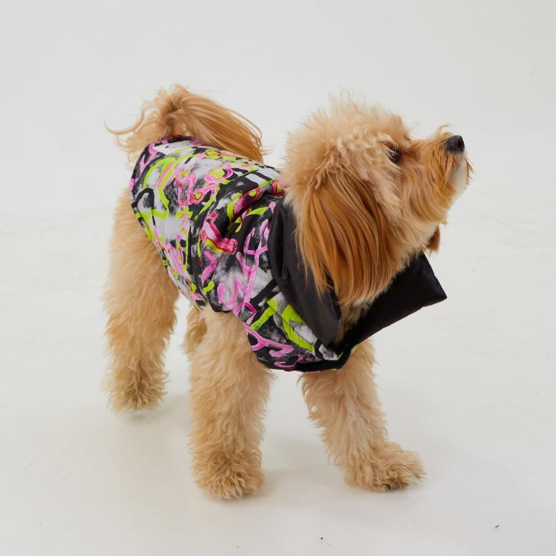 Godoist Puffer Series Graffiti Köpek Montu