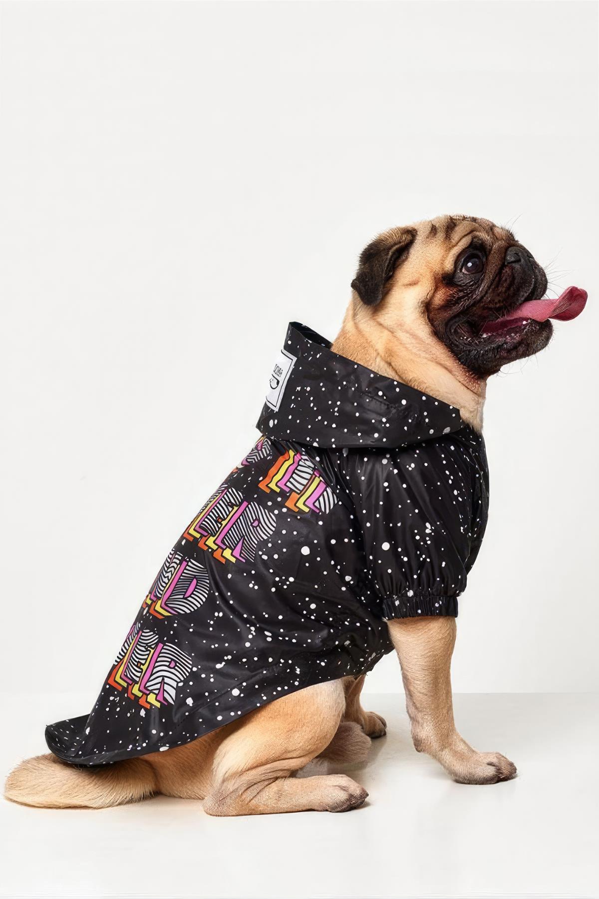 Godoist Raincoat Series Space Köpek Yağmurluğu