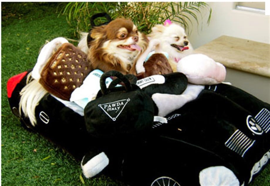 Haute Diggity Dog Pawda Italy Bag Dog Toy