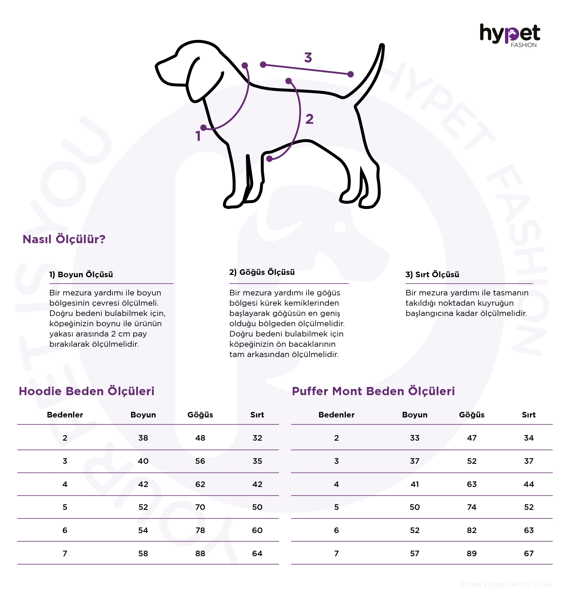 Hypet Fashion Licks of Love Köpek Hoodie