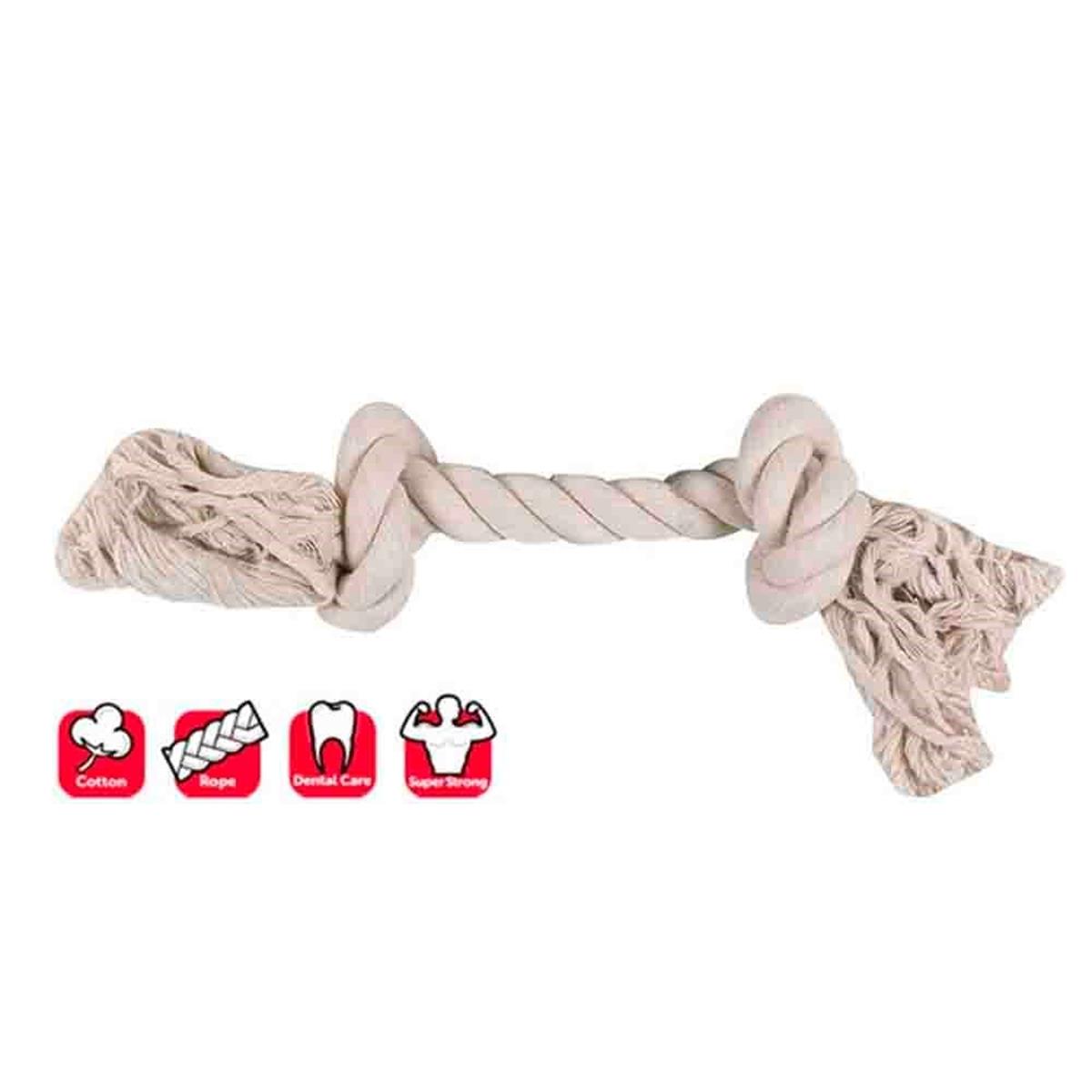 Karlie 2 Düğümlü Köpek Oyun Halatı