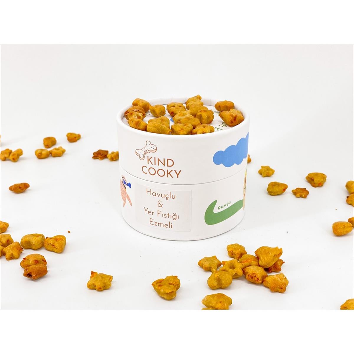 Kind Cooky Havuçlu & Yer Fıstığı Ezmeli  Köpek Bisküvi