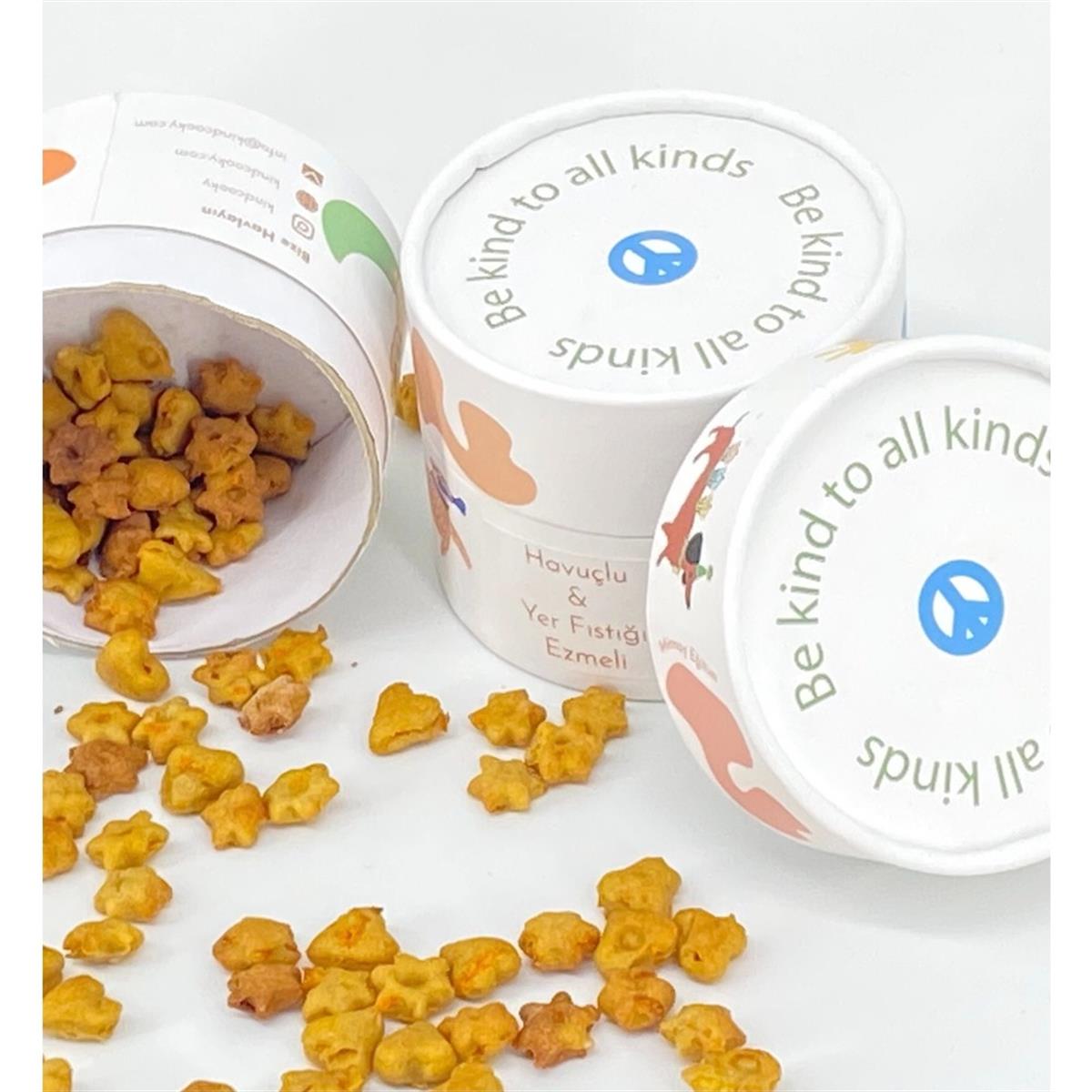 Kind Cooky Havuçlu & Yer Fıstığı Ezmeli  Köpek Bisküvi