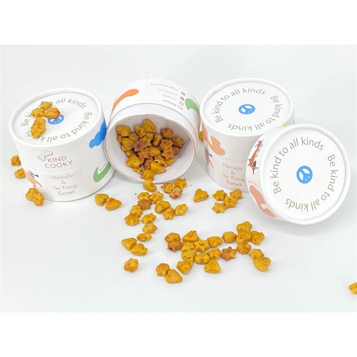 Kind Cooky Havuçlu & Yer Fıstığı Ezmeli  Köpek Bisküvi