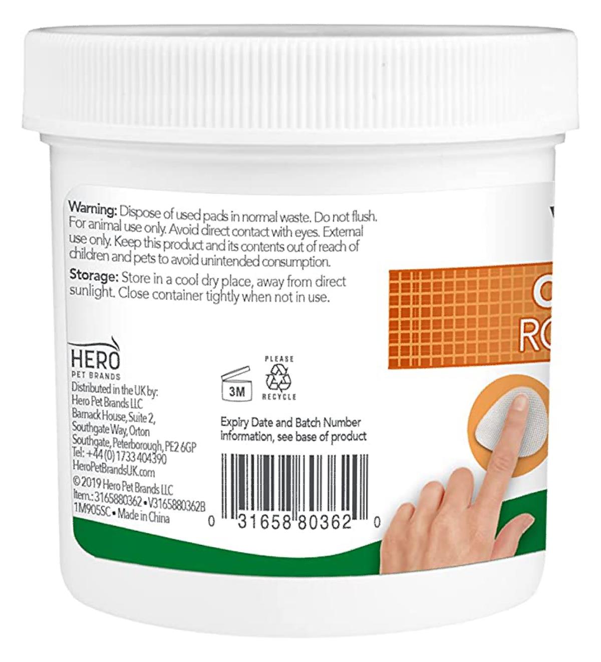 Vets Best Köpek ve Kedi Göz Temizleme Pedi ( 100 ped )