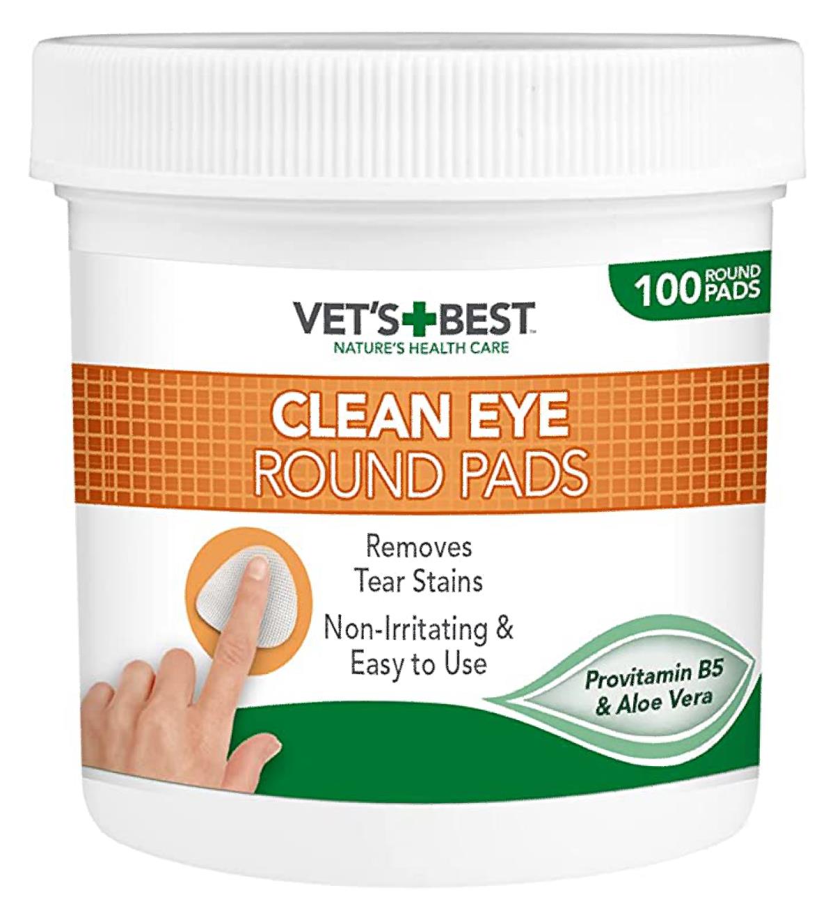 Vets Best Köpek ve Kedi Göz Temizleme Pedi ( 100 ped )