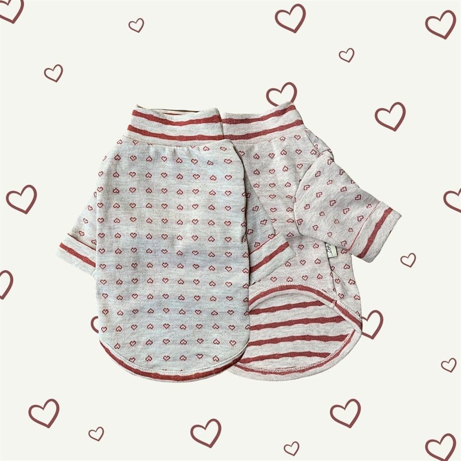 Lil.co Be My Valentine Köpek Shirt