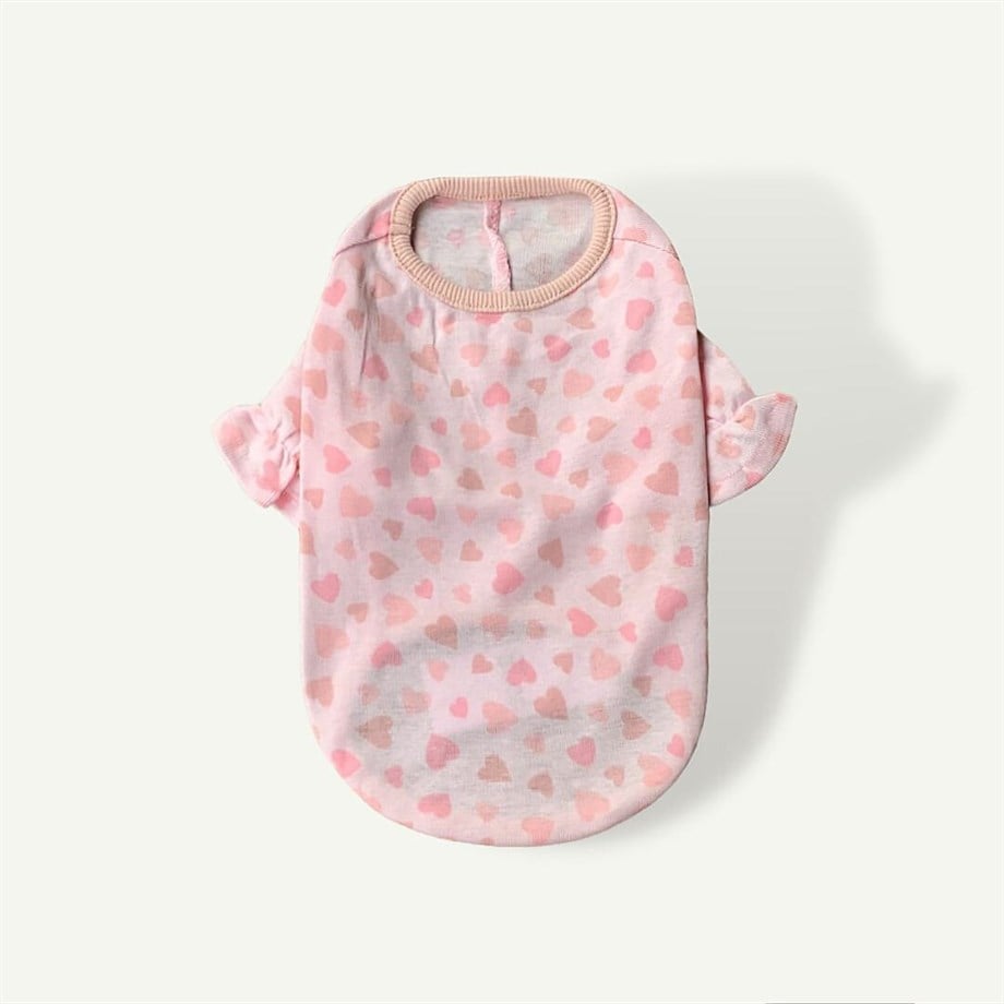 Lil.Co Heart Shaped Dog Shirt