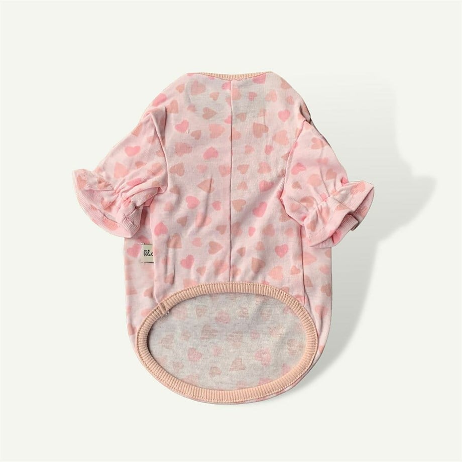 Lil.Co Heart Shaped Dog Shirt