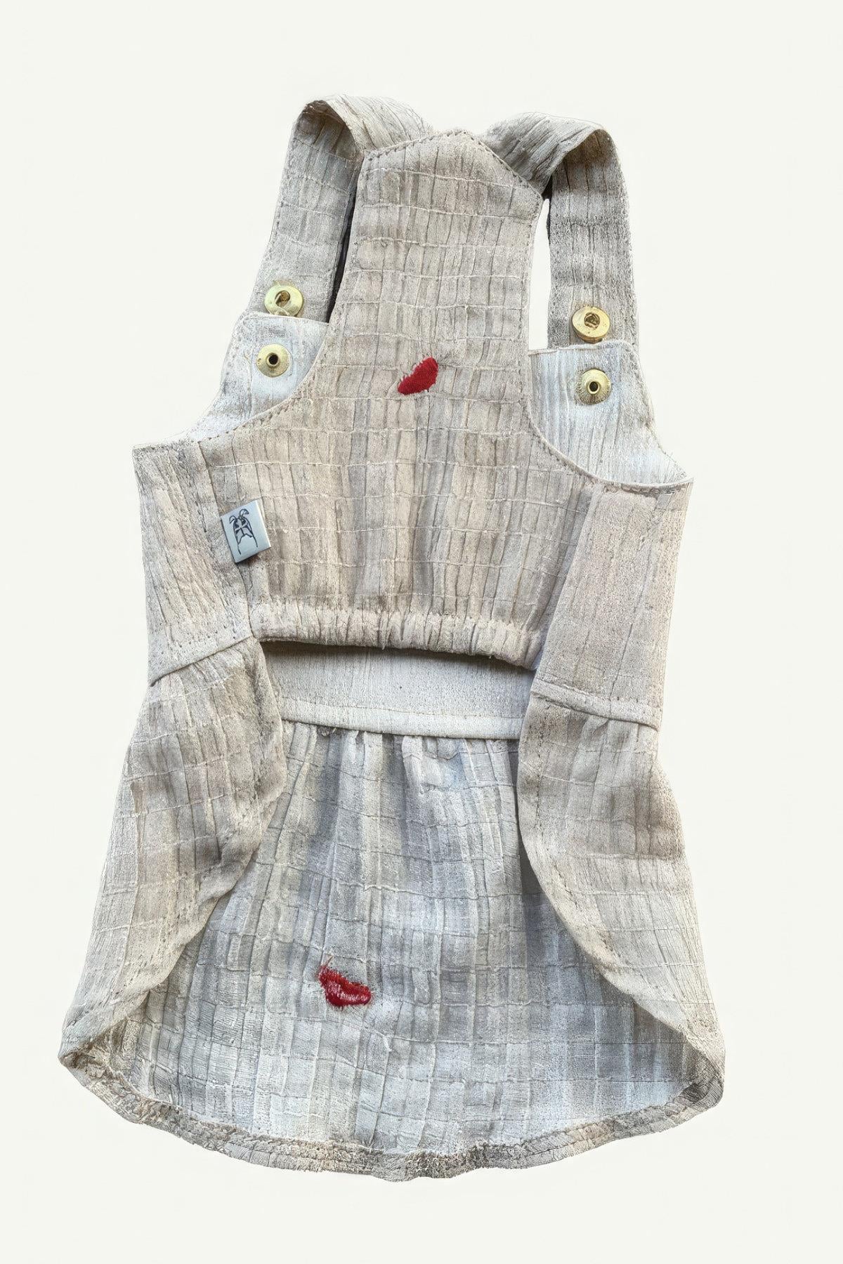 Lil.co Organic Linen Dress Köpek Elbise
