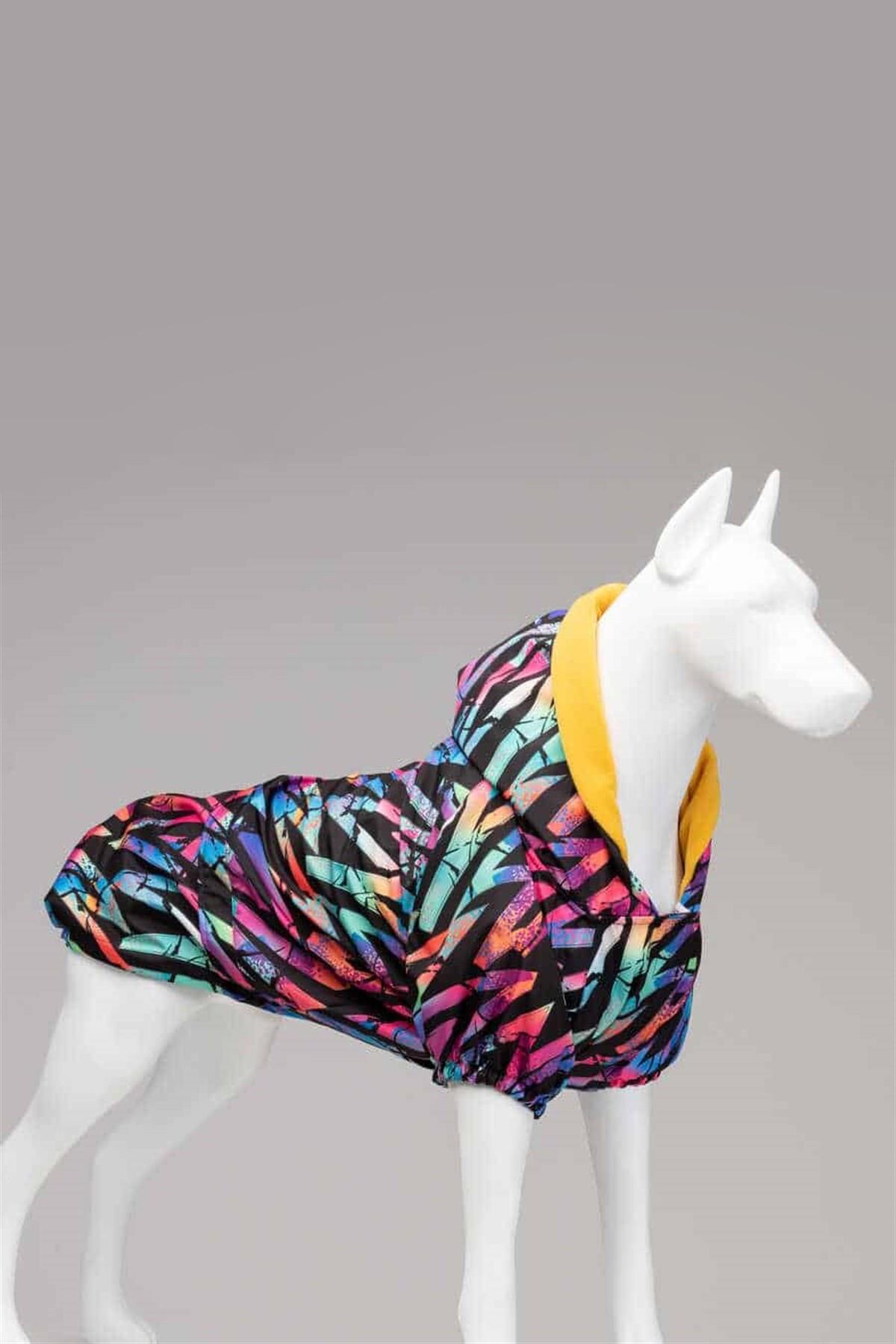 Lindodogs Cosmo Plus Içi Polarlı Su Geçirmez Köpek Yağmurluğu