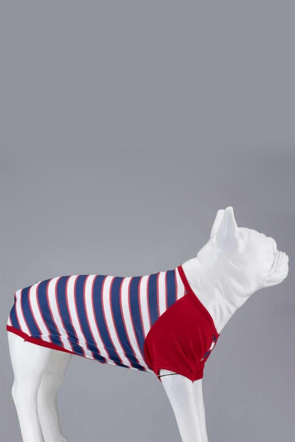 Lindodogs Double Red Küçük, Orta ve Büyük Irk Köpek Tshirt