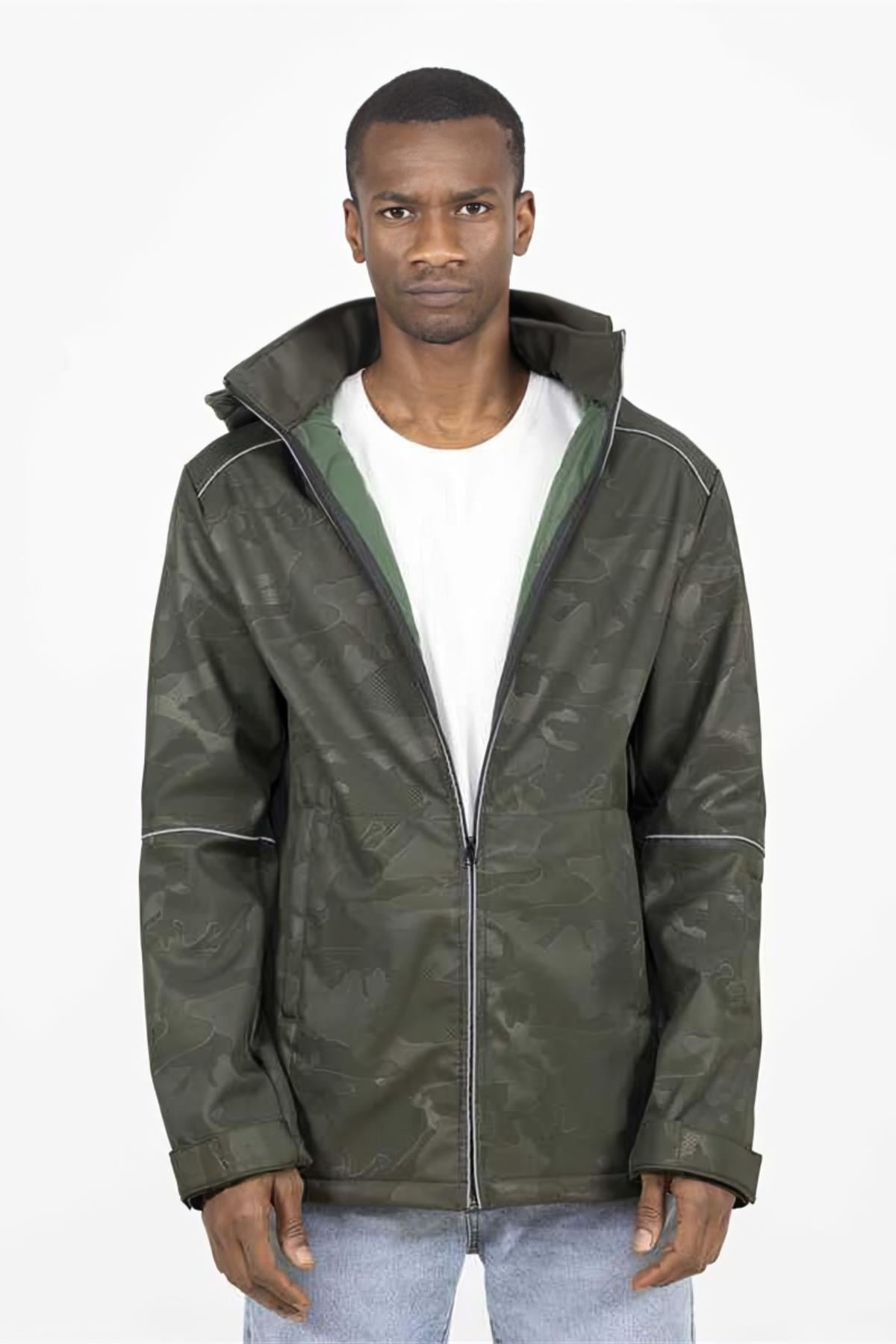 Lindodogs Lindo People Army Green Unisex Rain