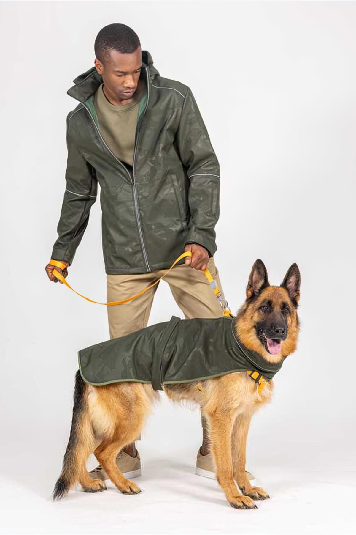 Lindodogs Lindo People Army Green Unisex Rain