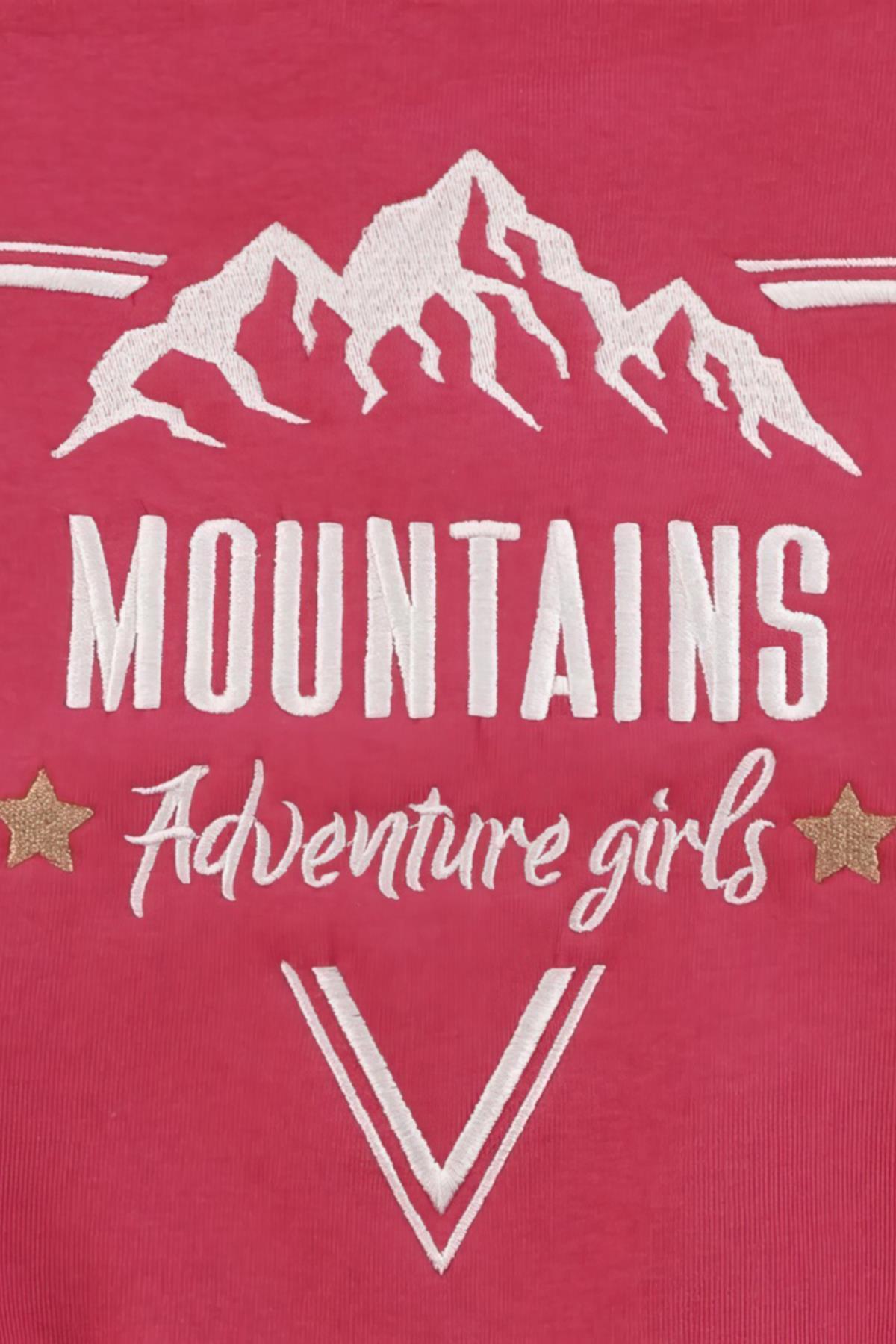 Lindodogs Mountains Small And Middle Race Dog Sweatshirt Pink