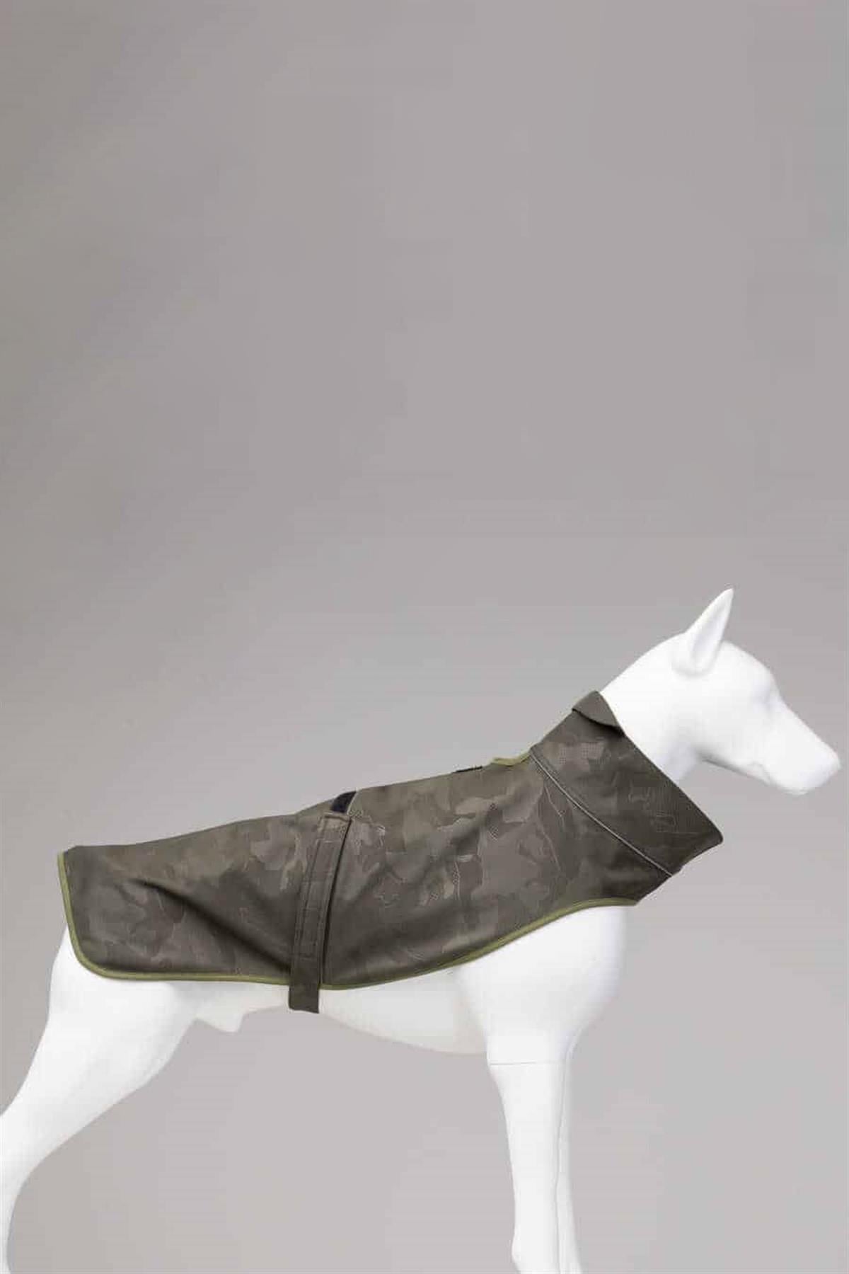 Lindodogs Softshell Army Green Small, Medium And Large Race Dog Rail