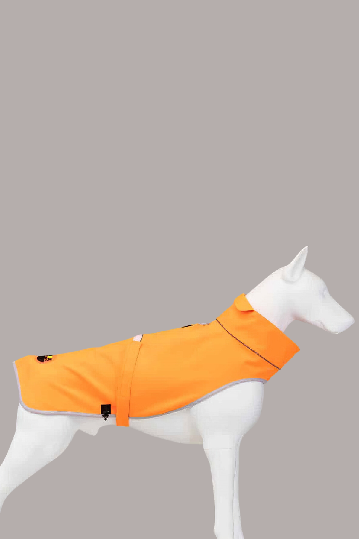 Lindodogs Softshell Neon Orange Small, Medium And Large Race Dog Rail