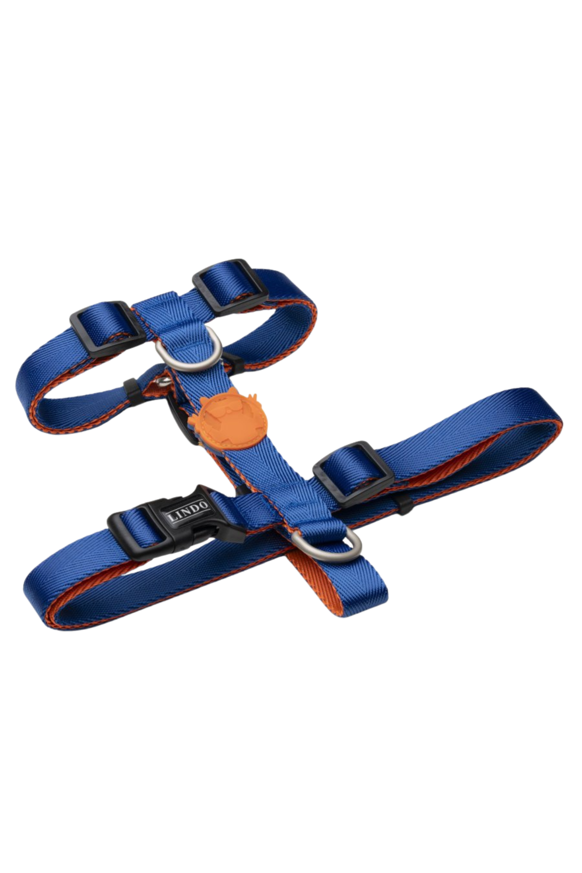 Lindodogs Urban Glow Blue H Tipi Göğüs Tasması 