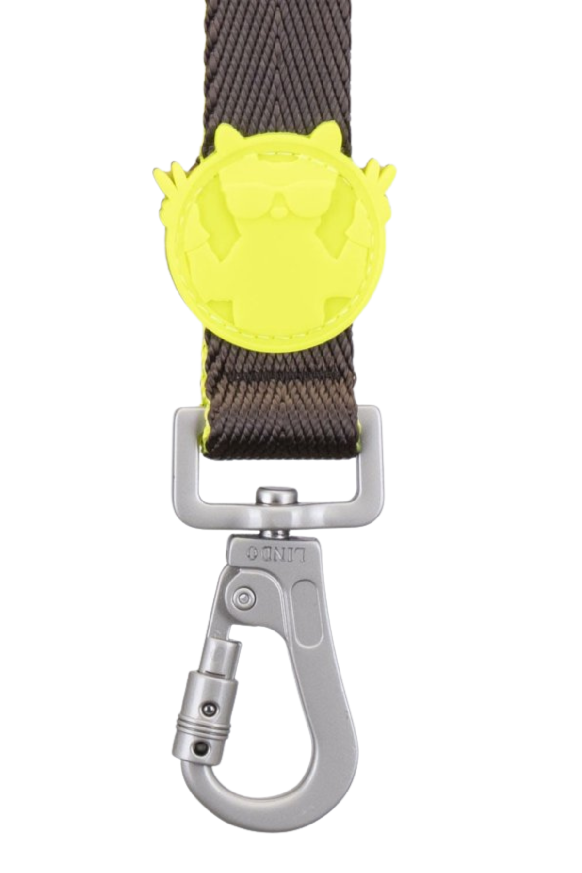 Lindodogs Urban Glow Dark Coffee Gezdirme Tasması