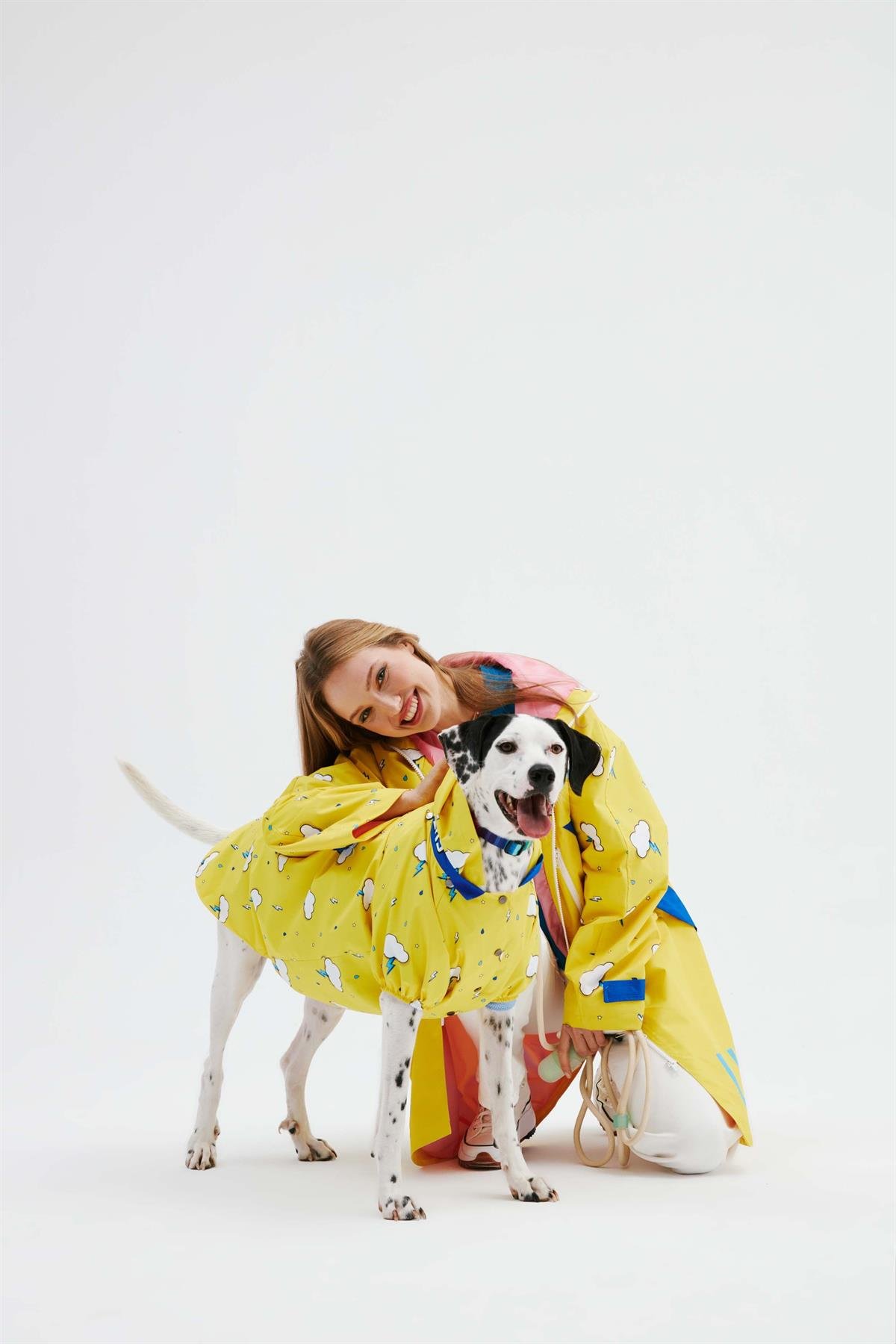 Little Monster Yellow Cloud Yağmurluk