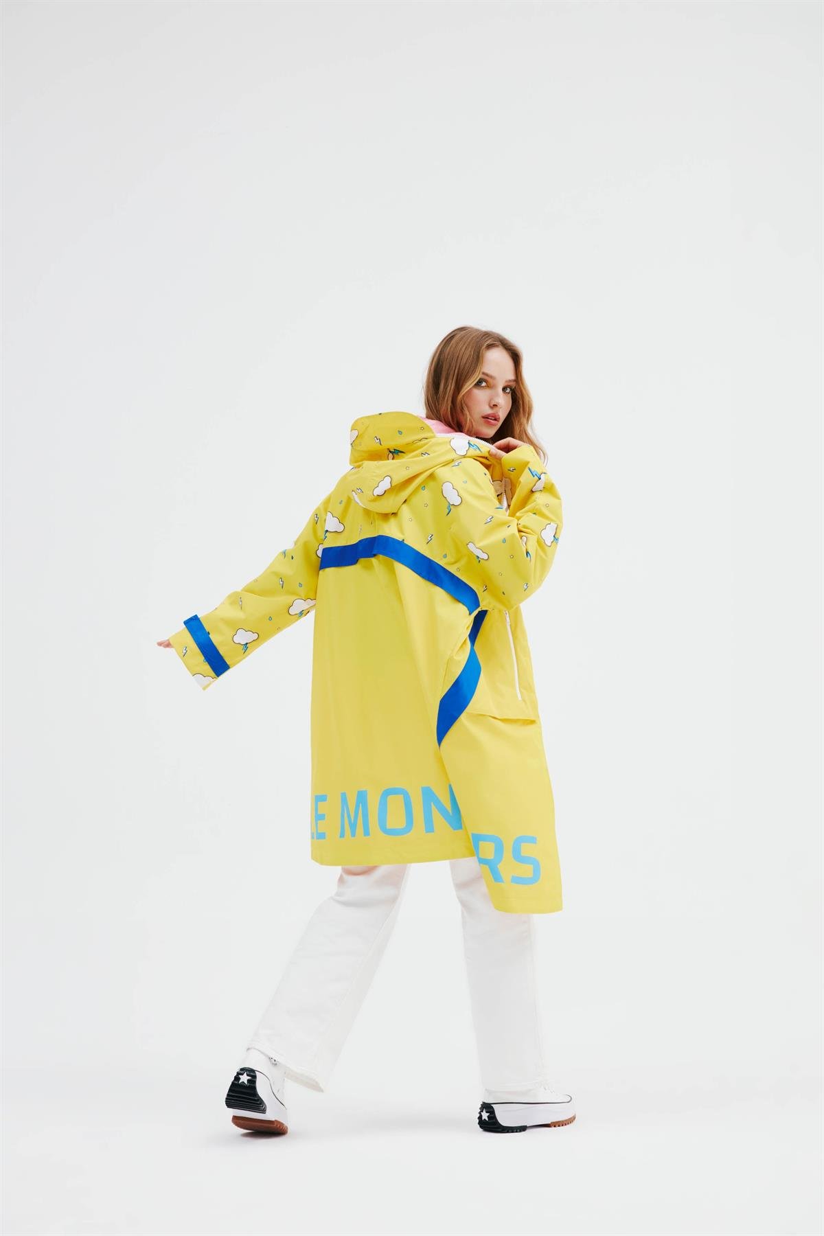 Little Monster Yellow Cloud Yağmurluk